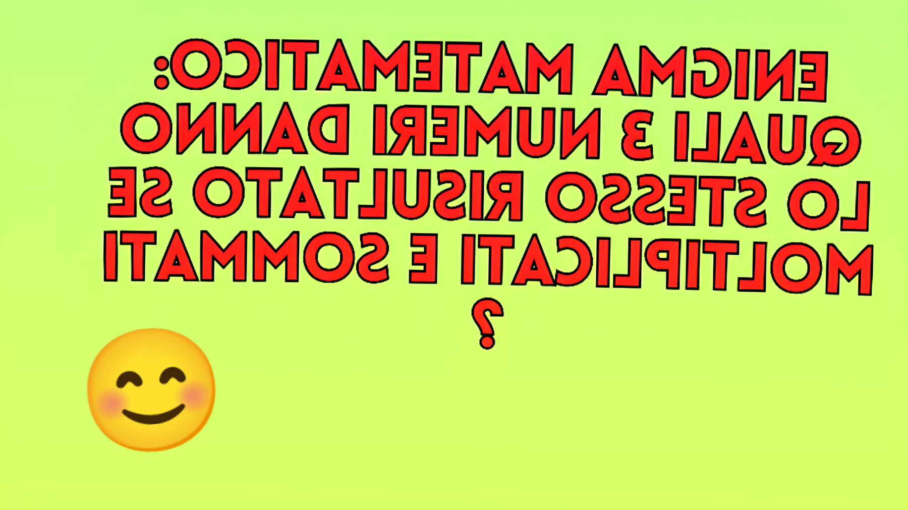 L'enigma matematico dietro i 3 numeri con risultato identico, lo sai risolvere?